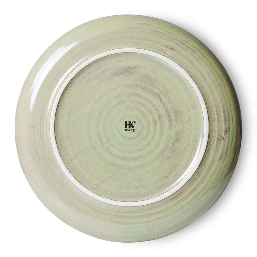 HKliving Chef ceramics bord moss green