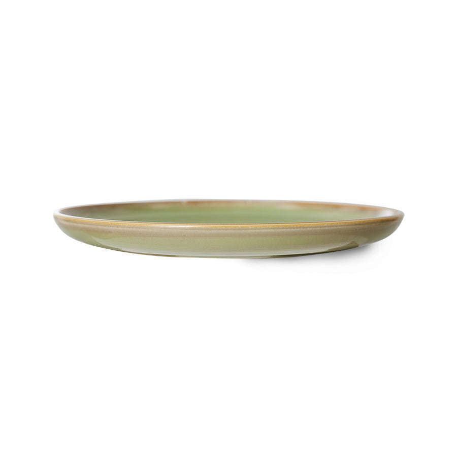 HKliving Chef ceramics bord moss green