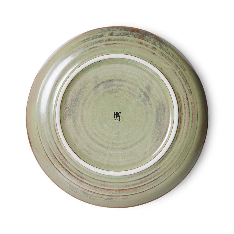 HKliving Chef ceramics bord moss green