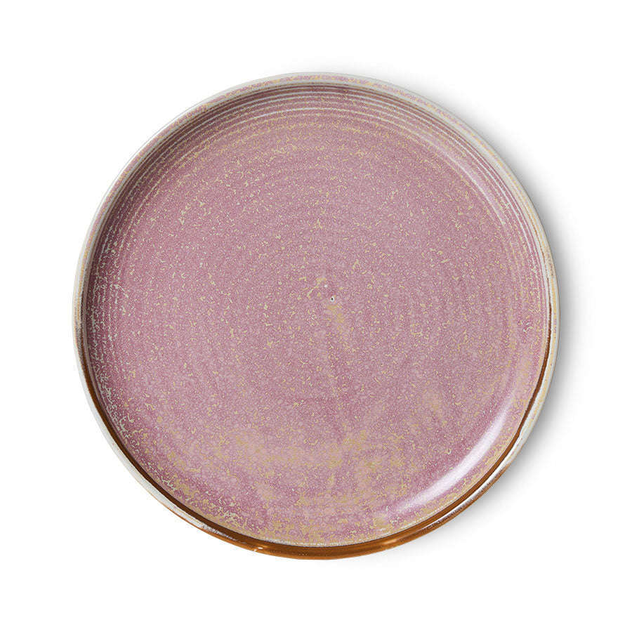 HKliving Chef ceramics bord rustic pink