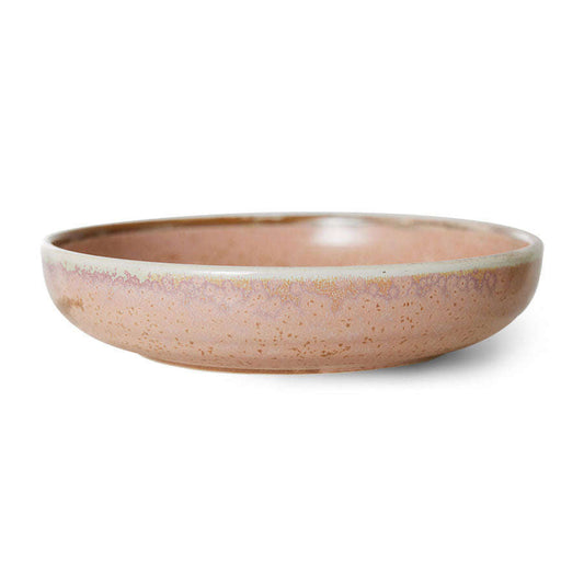 HKliving Chef ceramics diep bord L rustic pink