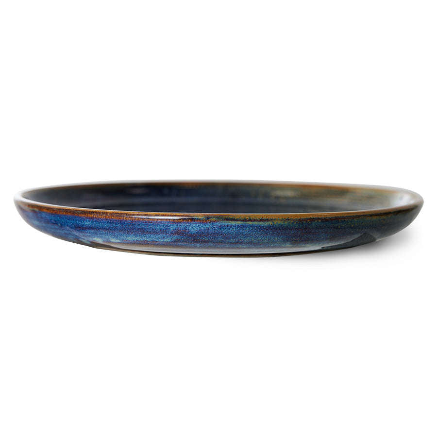 HKliving Chef ceramics dinerbord rustic blue