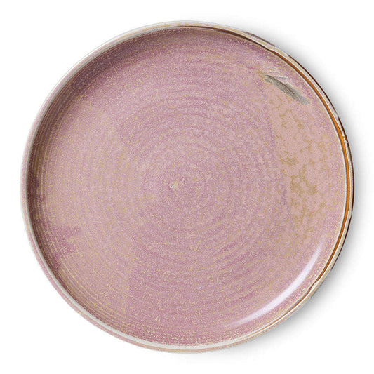 HKliving Chef ceramics dinerbord rustic pink