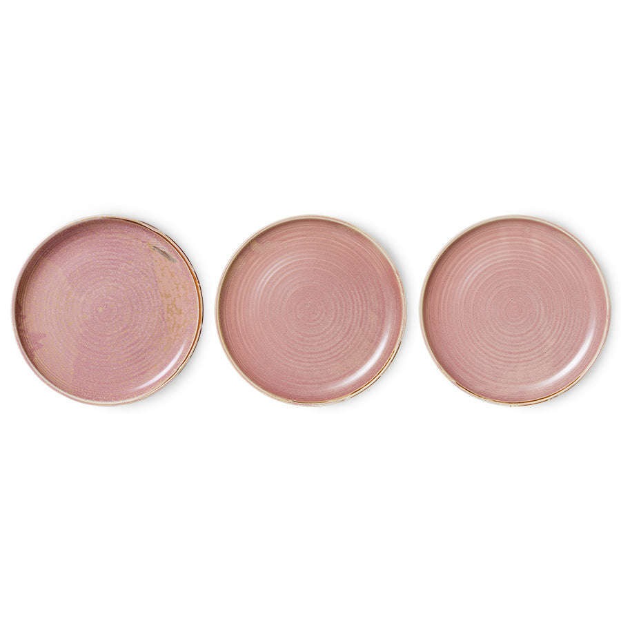 HKliving Chef ceramics dinerbord rustic pink