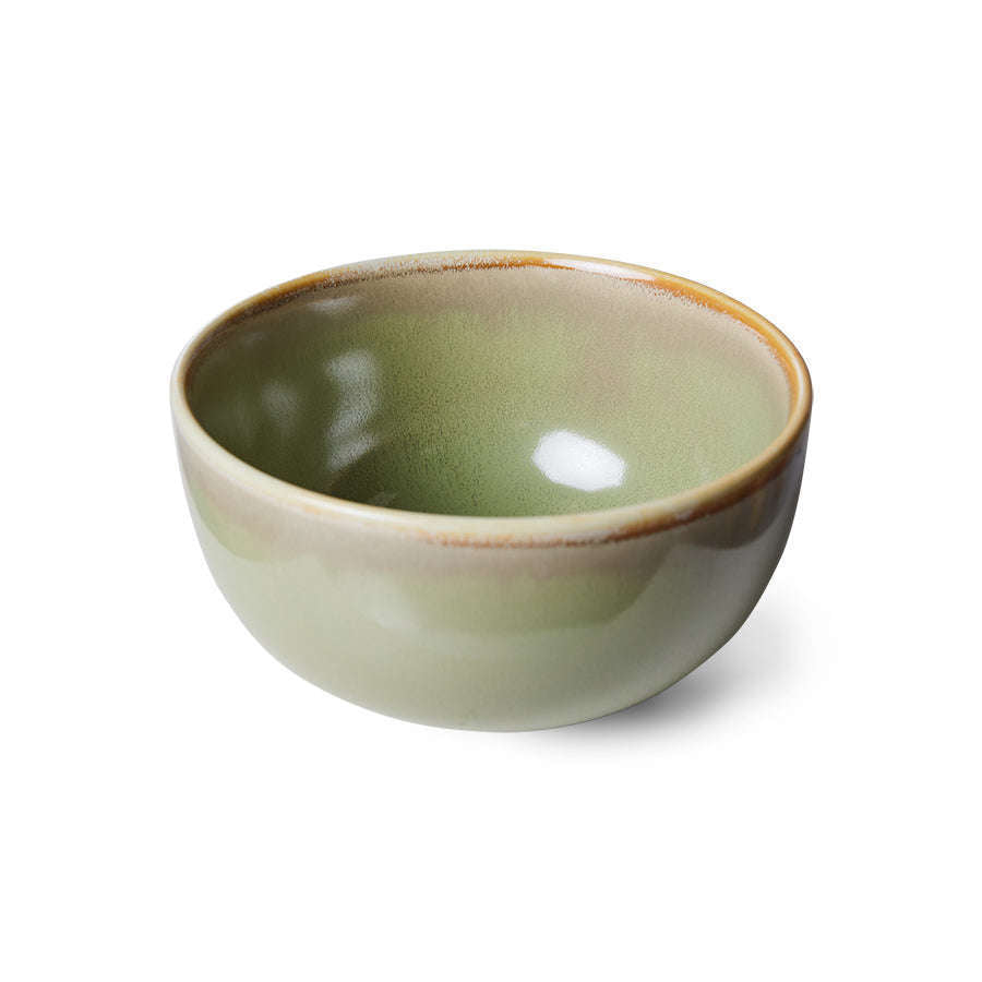 HKliving Chef ceramics kom  moss green