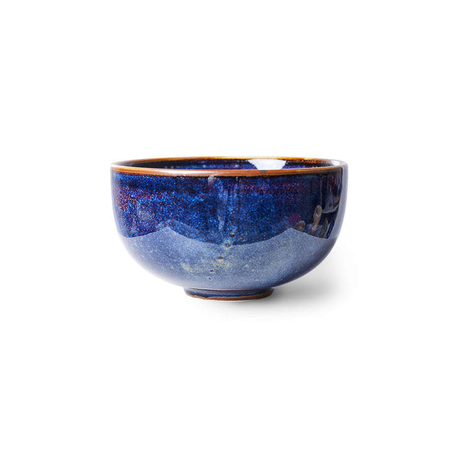 HKliving Chef ceramics kom  rustic blue