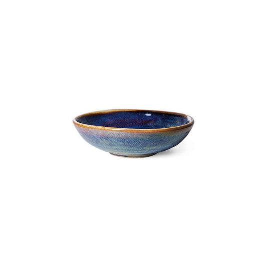 HKliving Chef ceramics schaaltje rustic blue