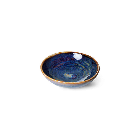 HKliving Chef ceramics schaaltje rustic blue