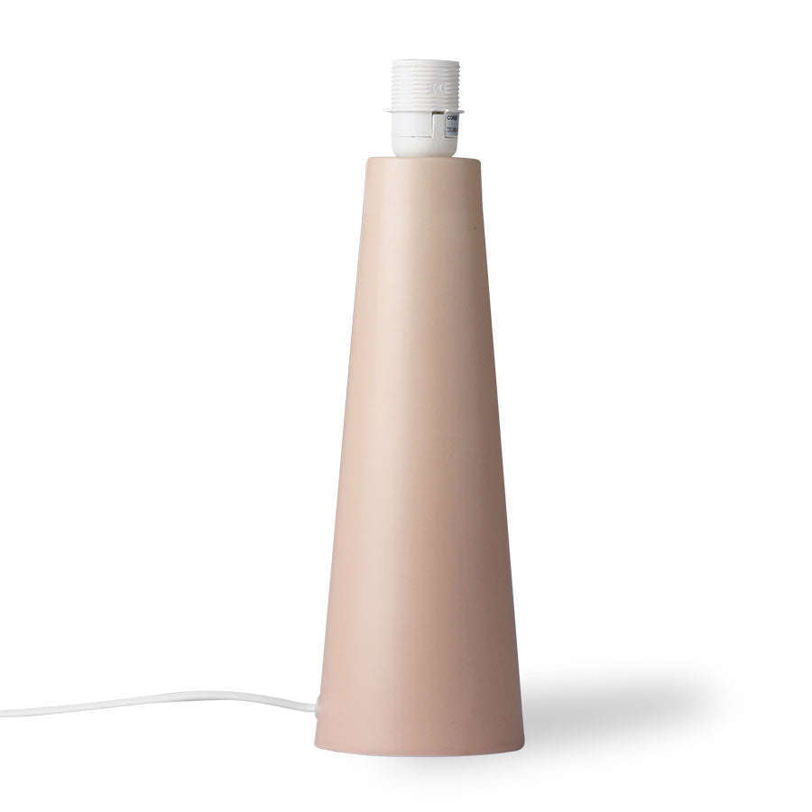 HKliving cone lampenvoet S mat skin