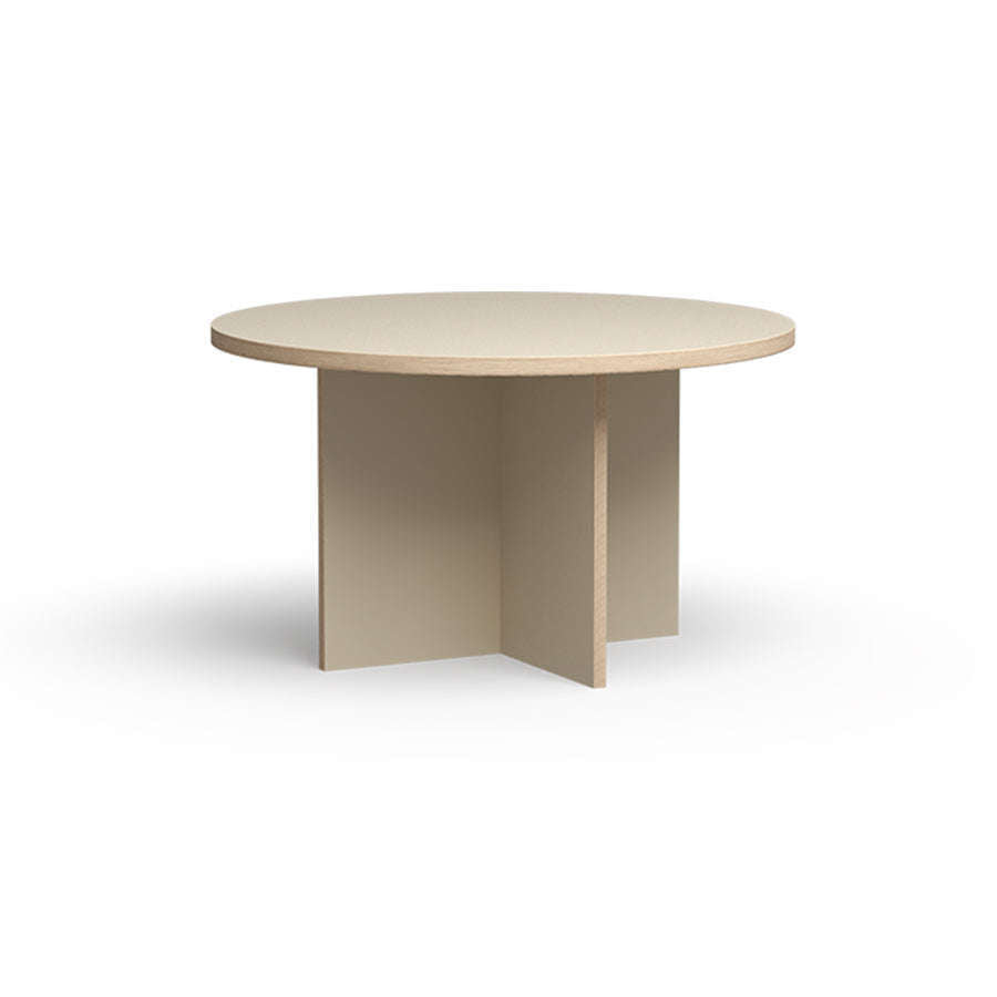 HKliving eettafel rond cream