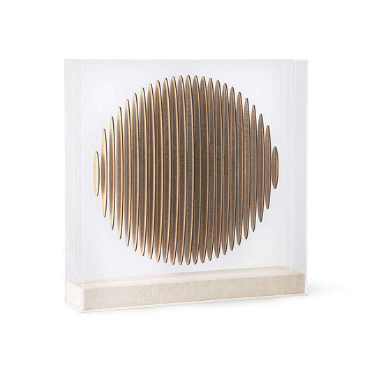HKliving houten circle art frame