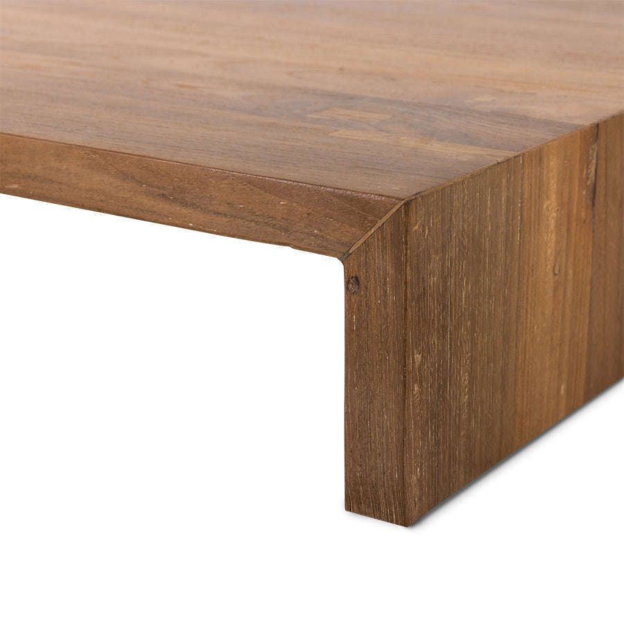 HKliving houten plateau medium naturel teak