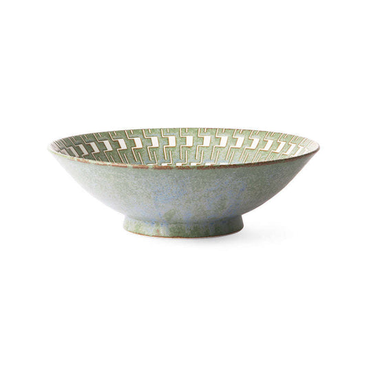 HKliving kyoto ceramics: japanese ceramic salade schaal