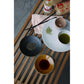 HKliving Kyoto ceramics: japanese desertbord mat zwart