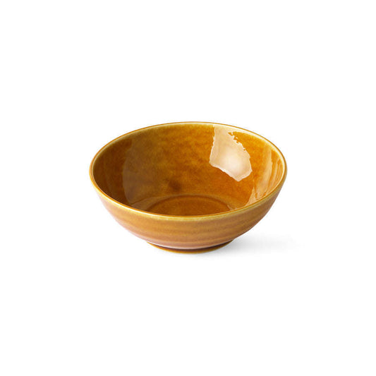 HKliving Kyoto ceramics: japanese soup schaal bruin