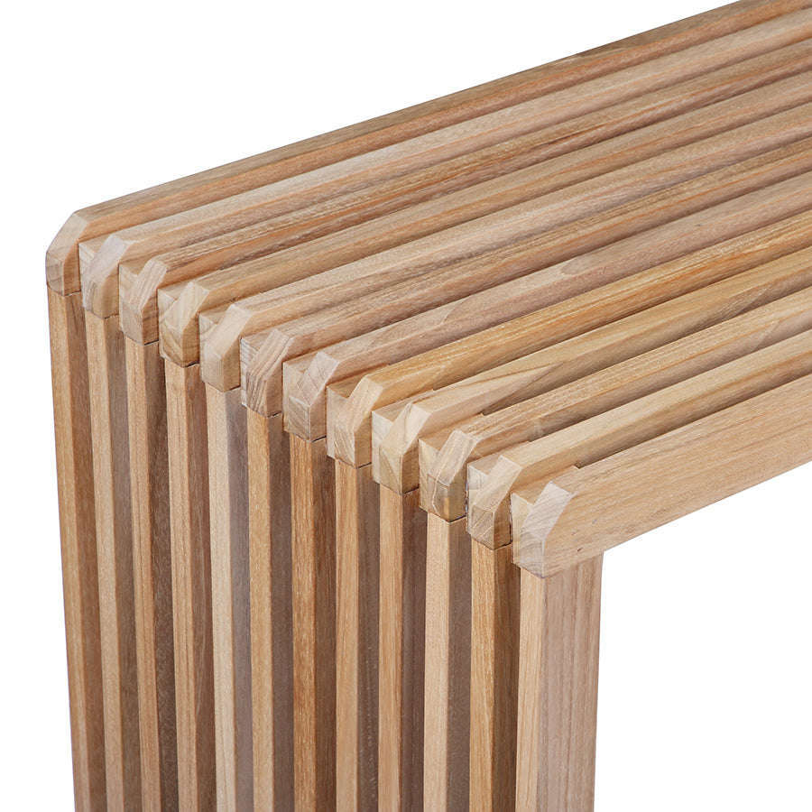 HKliving latten bank teak L