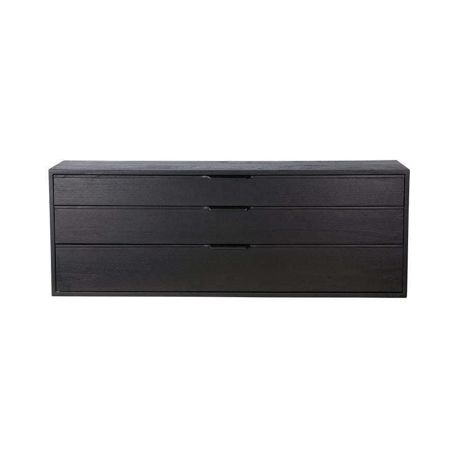 HKliving modulaire kast zwart drawer element E