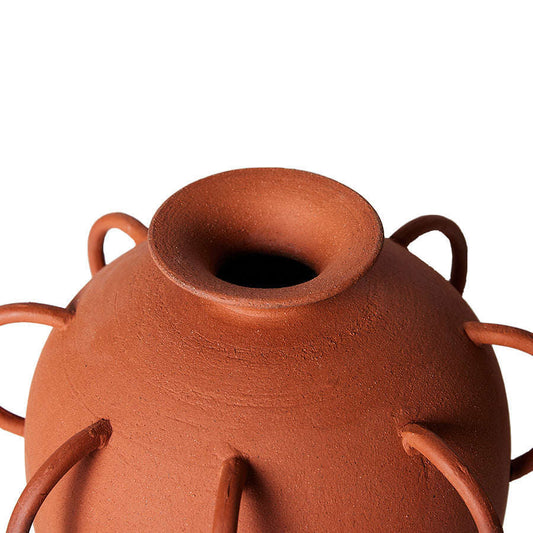 HKliving Objects vaas handles terracotta