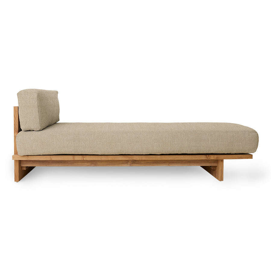 HKliving outdoor daybed naturel