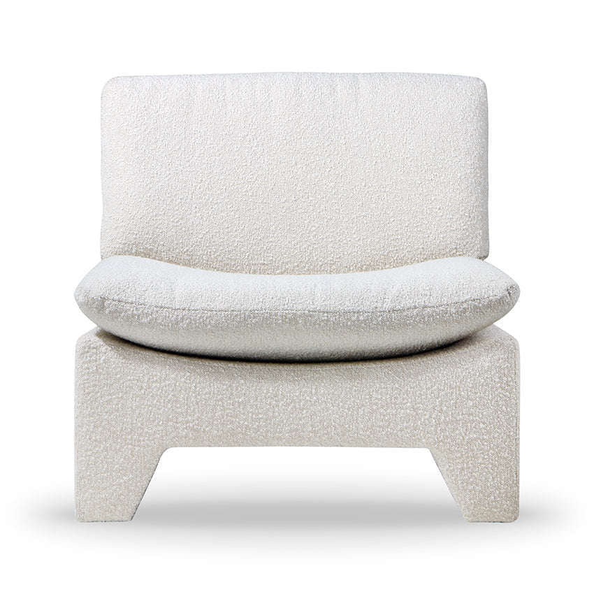 HKliving Retro lounge fauteuil boucle cream