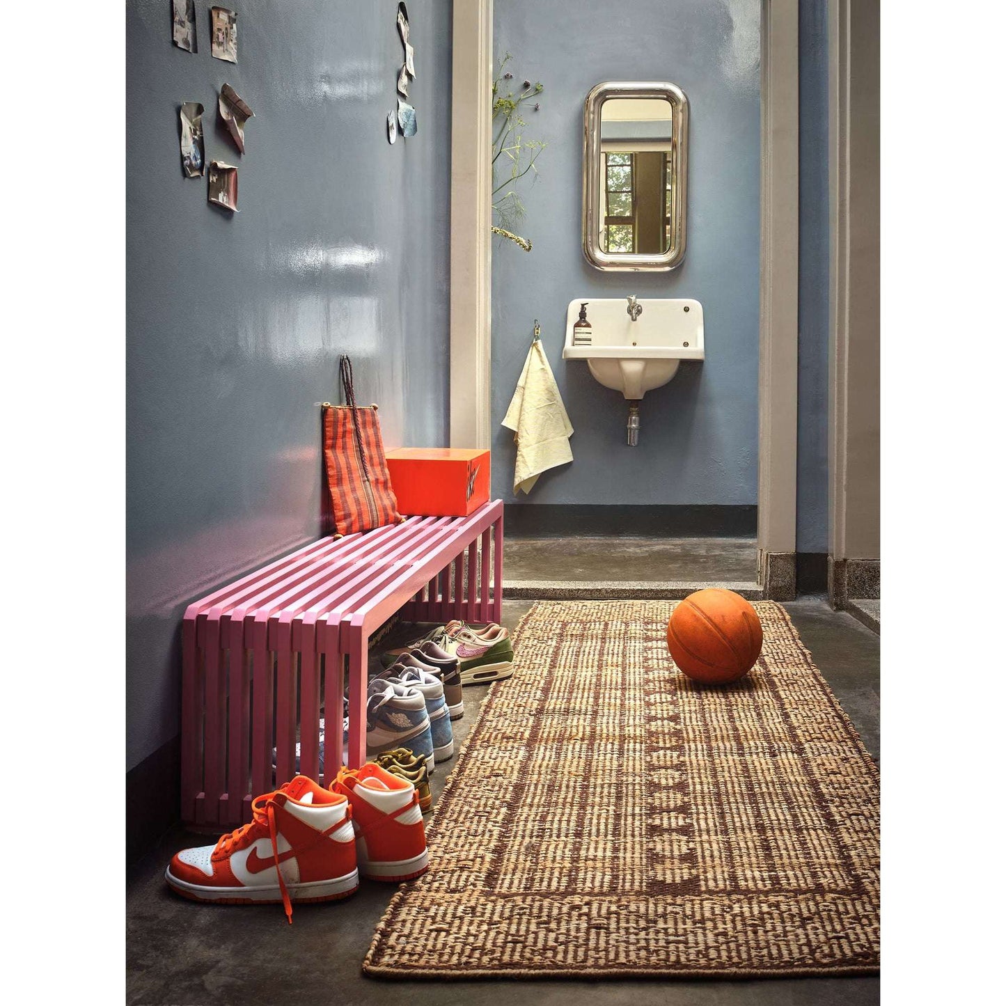 HKliving runner vloerkleed jute naturel