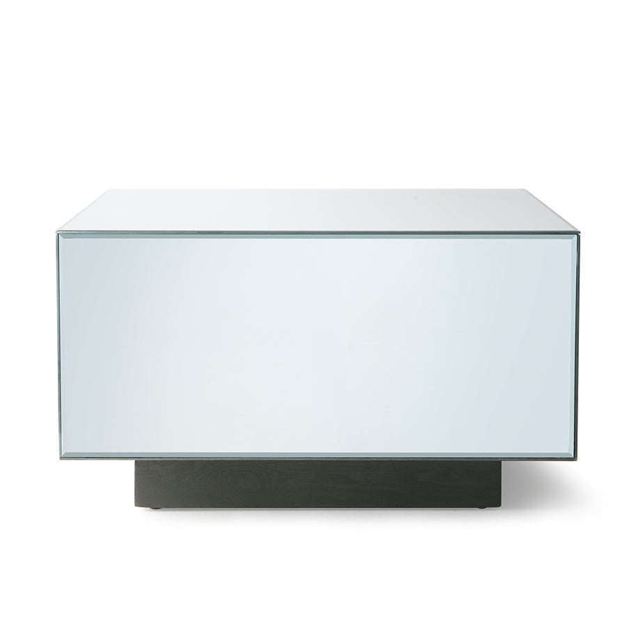 HKliving spiegel bloktafel clear L