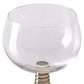 HKliving swirl wijn glas laag groen