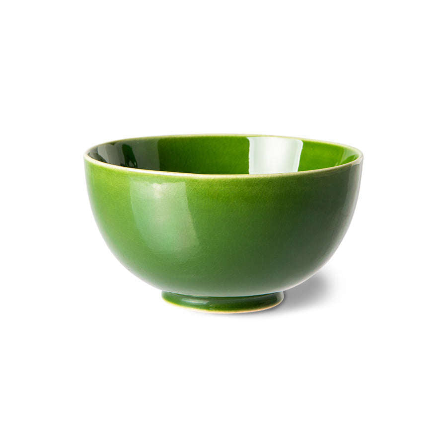 HKliving the emeralds: ceramic dessert schaaltje groen (set van 4)