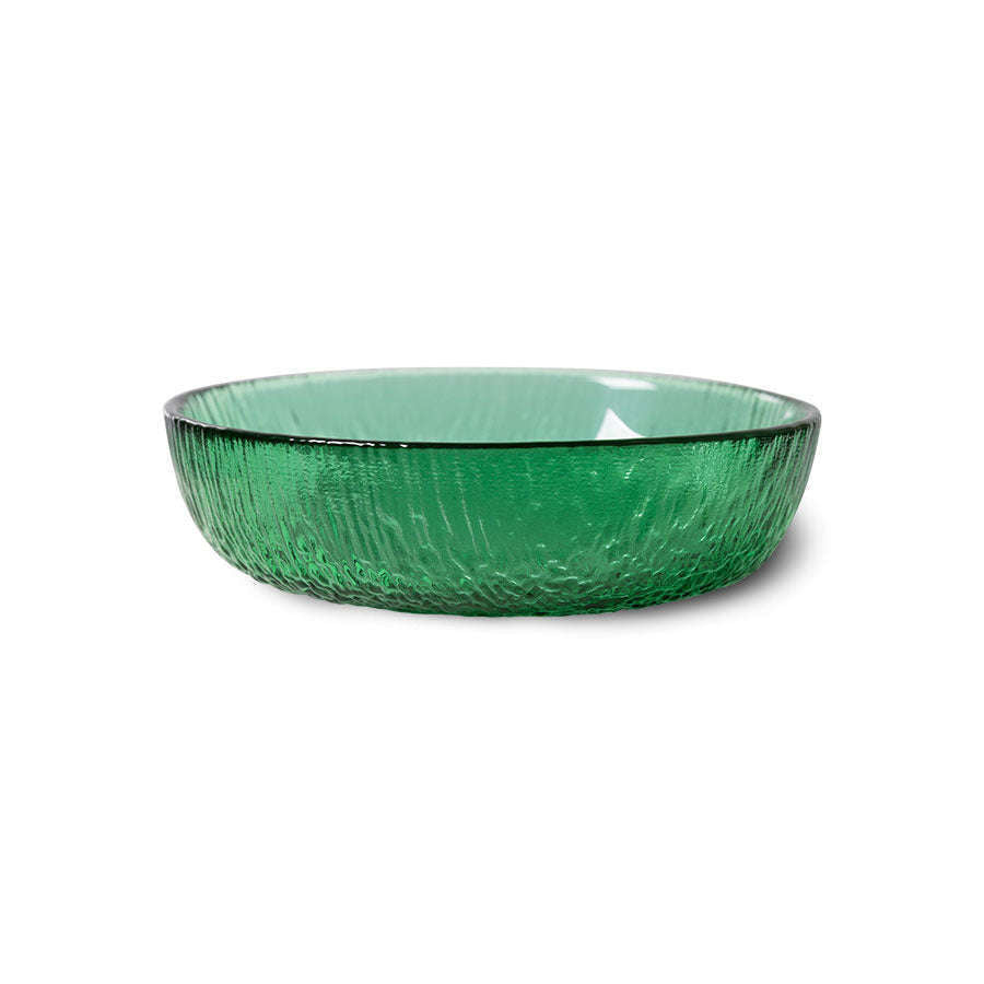 HKliving the emeralds: glas dessert schaaltje groen