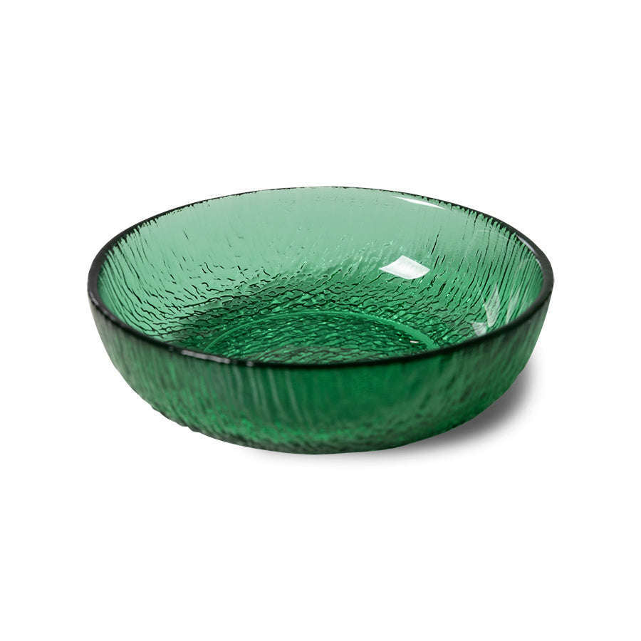 HKliving the emeralds: glas dessert schaaltje groen