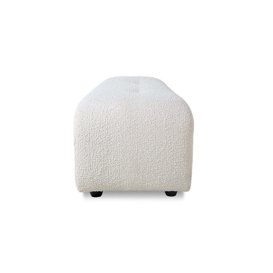 HKliving vint bank: element hocker small boucle cream