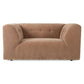 HKliving vint bank: element loveseat corduroy rib bruin