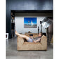 HKliving vint bank: element loveseat corduroy rib bruin