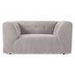 HKliving vint bank: element loveseat corduroy rib cream