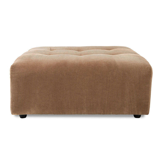 HKliving vint couch element hocker rib bruin