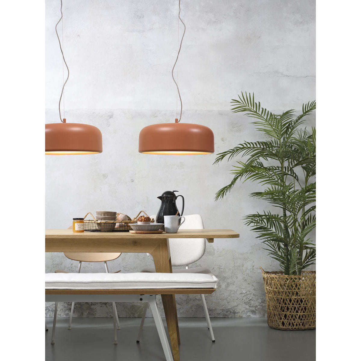 It's about RoMi Hanglamp aluminium Marseille terra