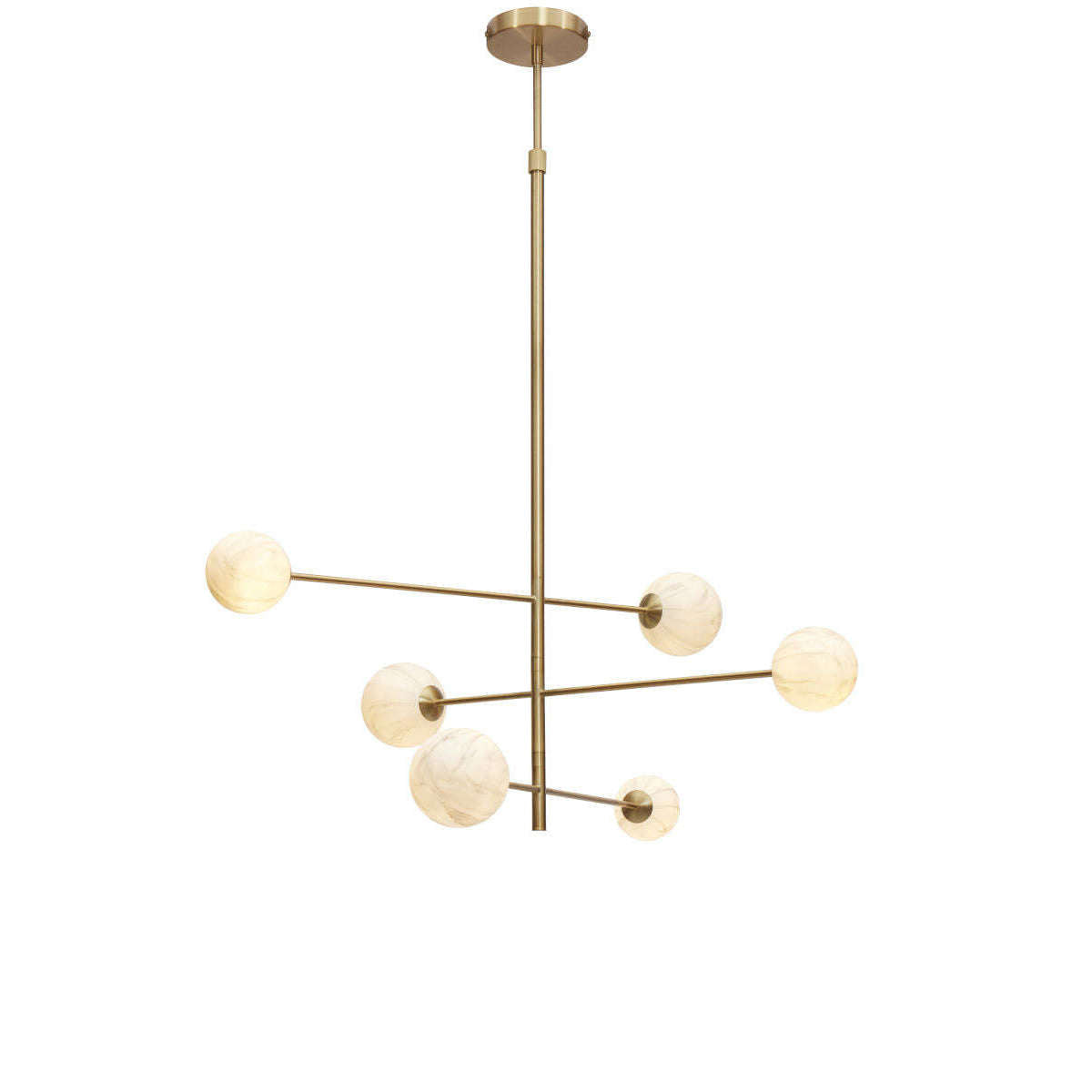 It's about RoMi Hanglamp Carrara 3-arm goud