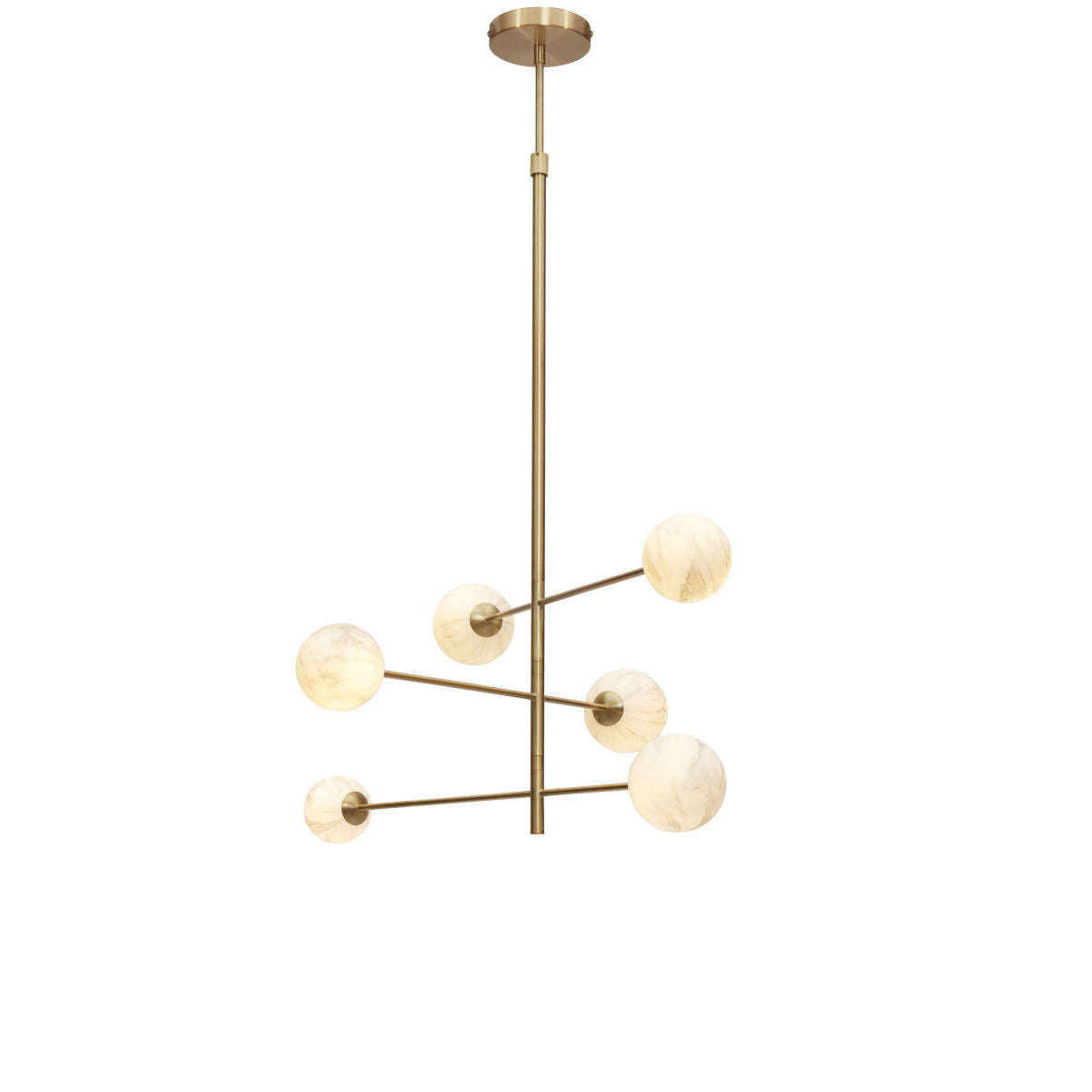 It's about RoMi Hanglamp Carrara 3-arm goud