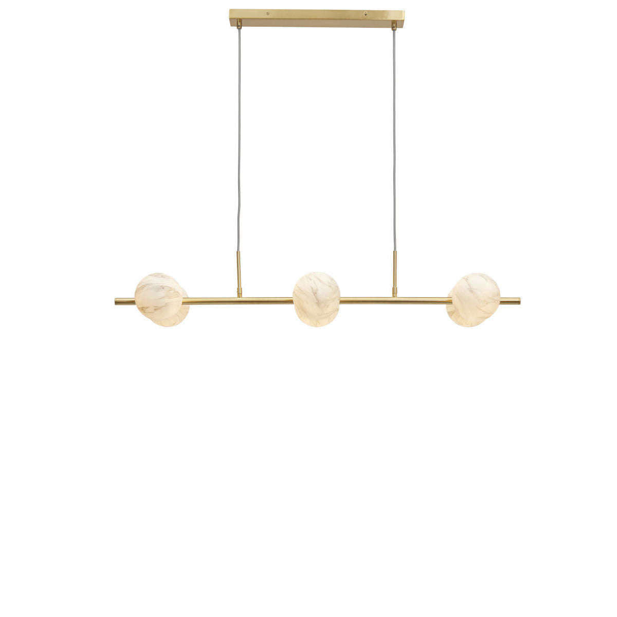 It's about RoMi Hanglamp Carrara 6-bollen goud