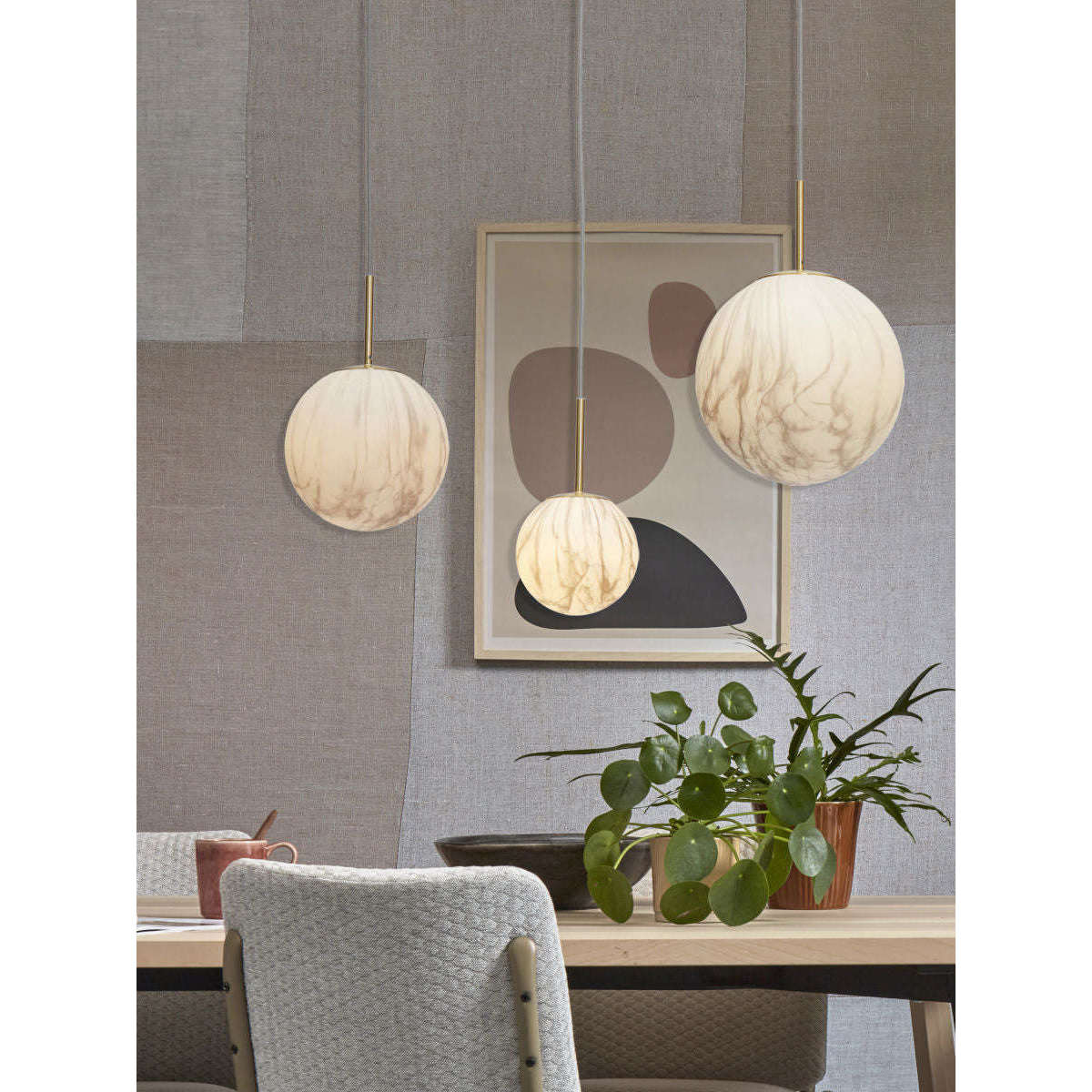 It's about RoMi Hanglamp Carrara goud S