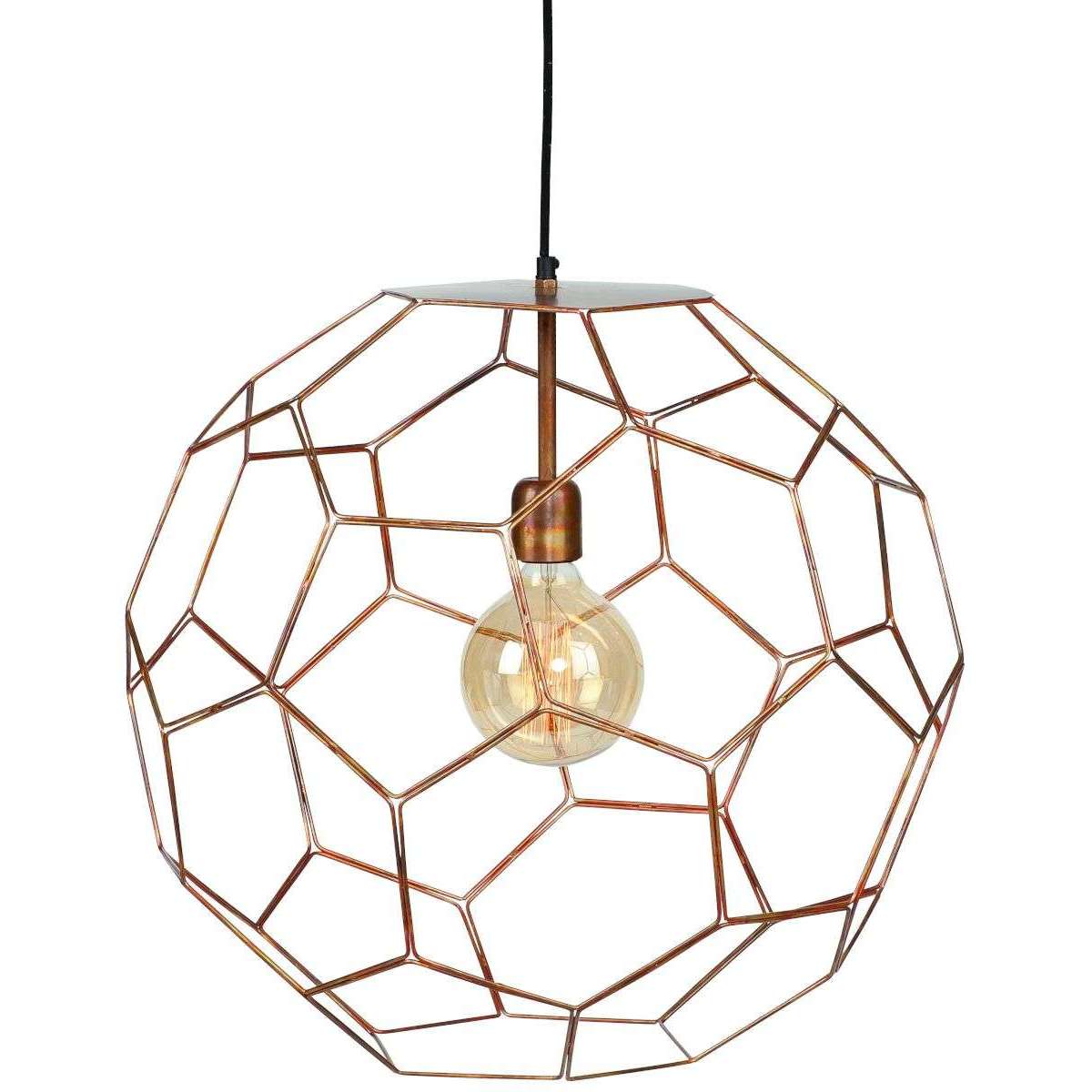 It's about RoMi Hanglamp draadijzer Marrakesh koper L