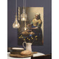 It's about RoMi Hanglamp glas Brussels transparant / goud rechtvormig