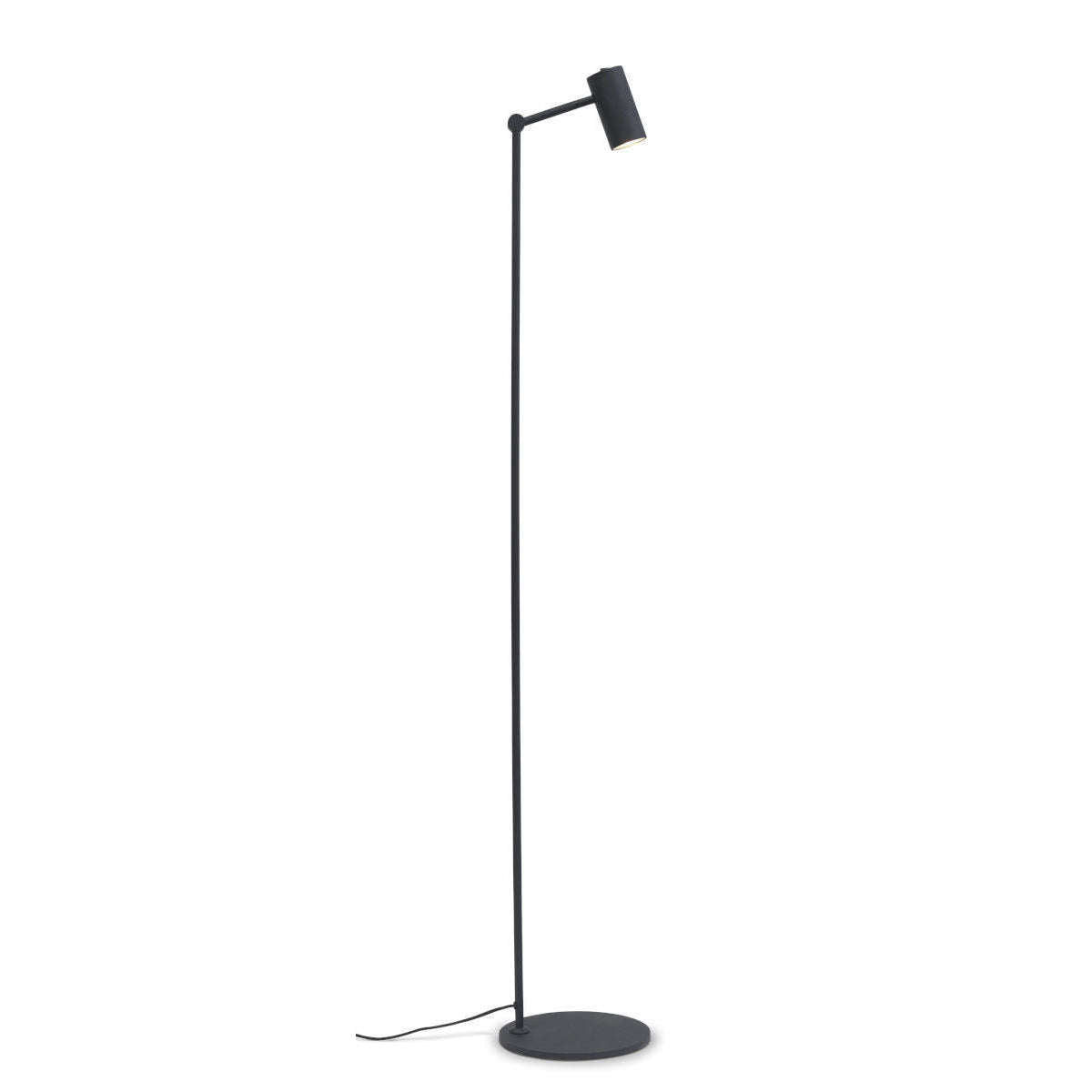 It's about RoMi Vloerlamp ijzer Montreux LED zwart