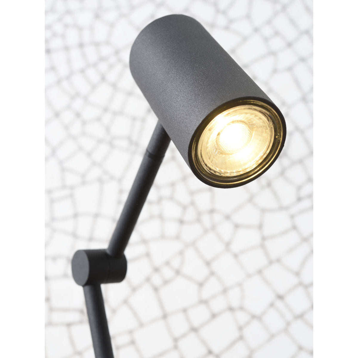 It's about RoMi Vloerlamp ijzer Montreux LED zwart