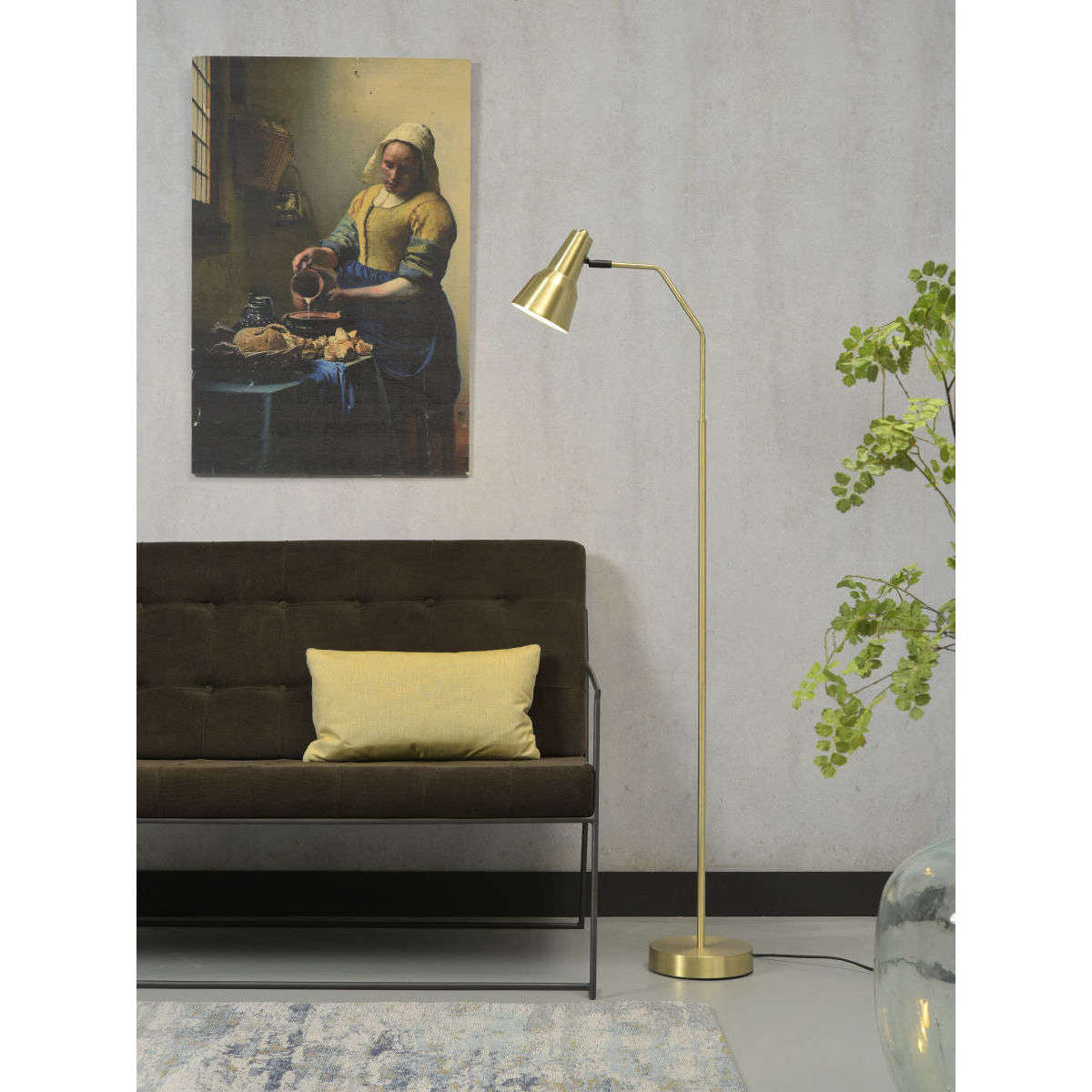 It's about RoMi Vloerlamp ijzer Valencia goud