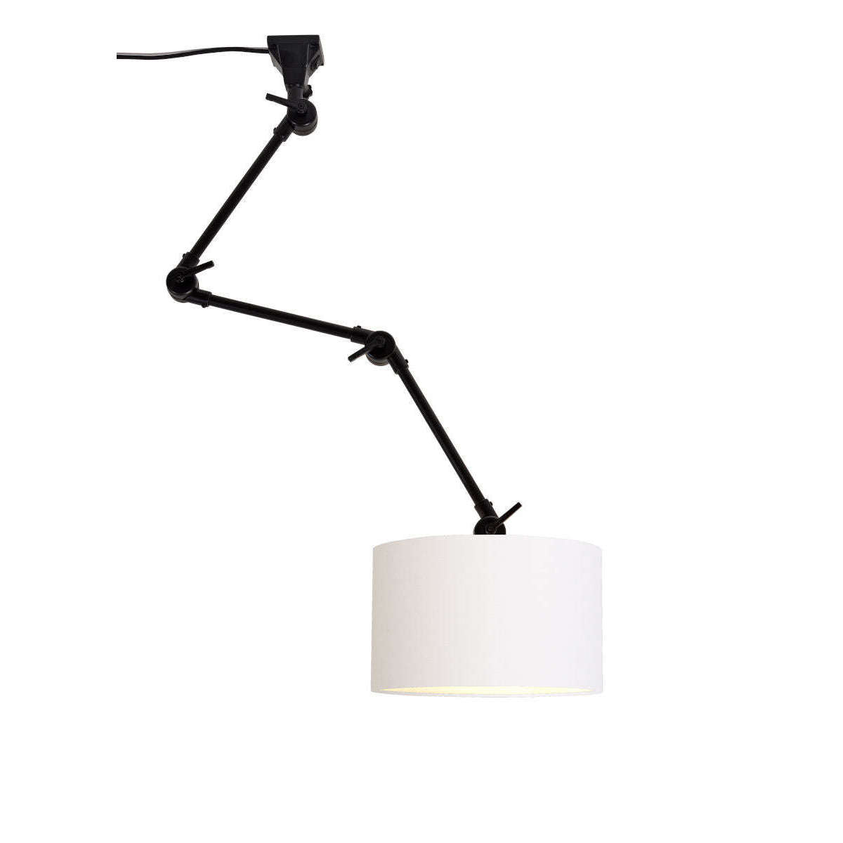 It's about RoMi Wand- / hanglamp Amsterdam kap 3220 wit L