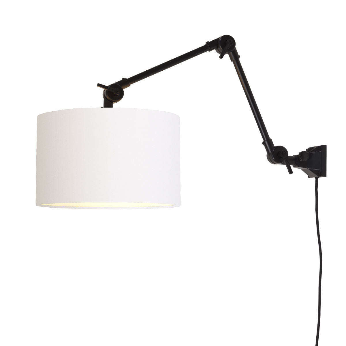 It's about RoMi Wandlamp Amsterdam kap 3220 wit M