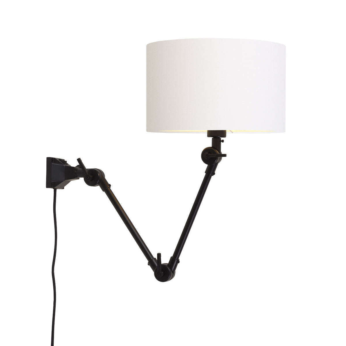 It's about RoMi Wandlamp Amsterdam kap 3220 wit M