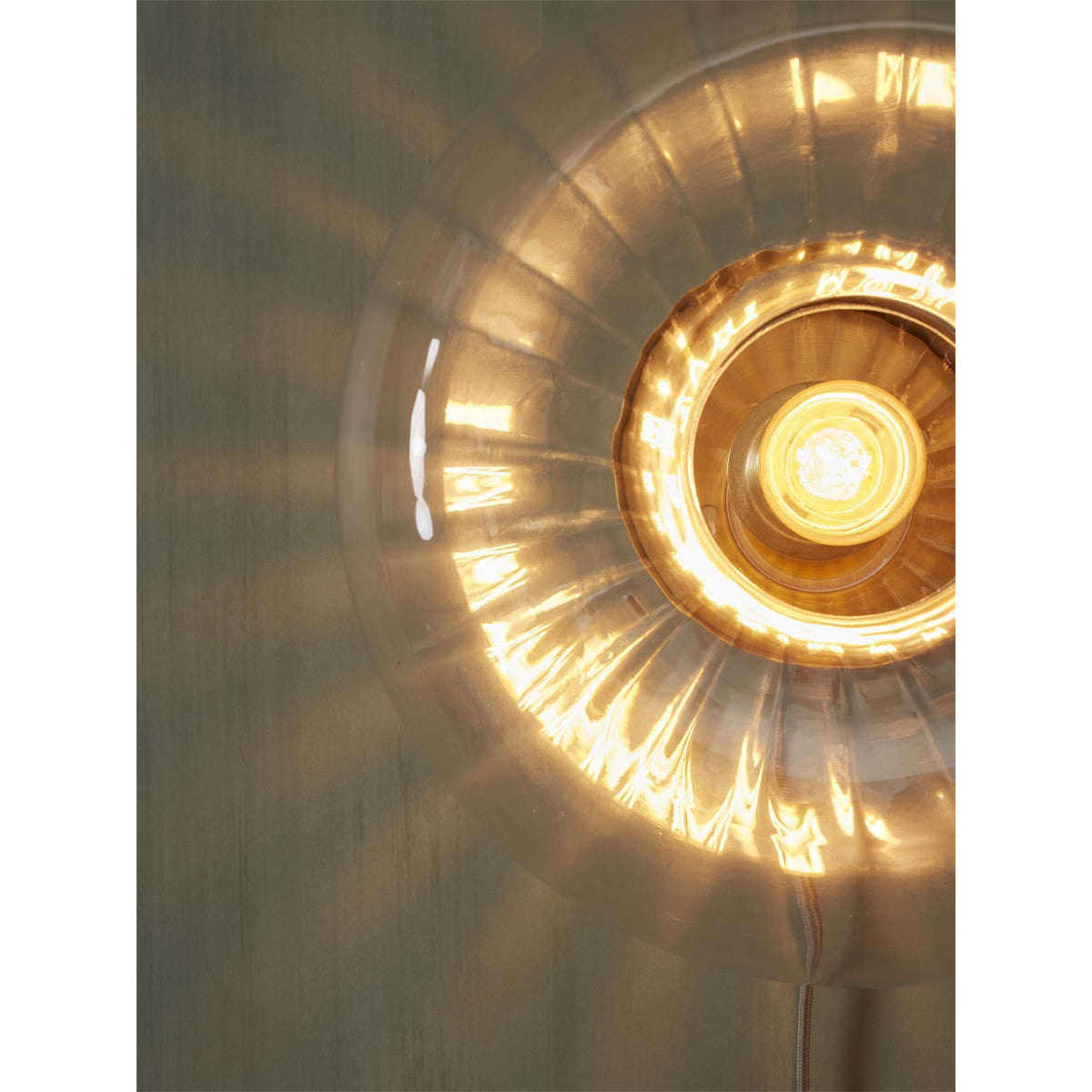 It's about RoMi Wandlamp Brussels goud / transparant