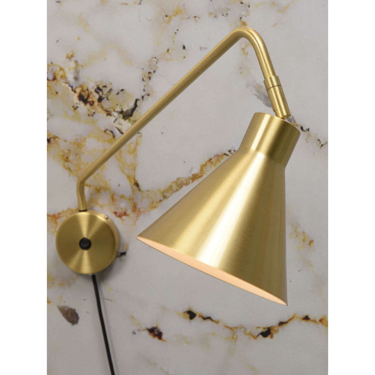 It's about RoMi Wandlamp ijzer Lyon goud